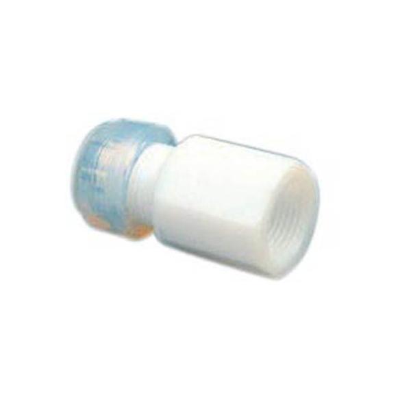 フロンケミカル フッ素樹脂ハーフメスジョイントI型12φXRC3/8 26 x 26 x 50 mm NR006604 :F48-0036:DIY FACTORY ONLINE SHOP 通販 テフロン ハ-フメスジョイントI型12φ NR006604