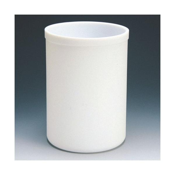 新品未使用品　テフロン容器(蓋付き) フロンケミカル フッ素樹脂（PTFE）円筒型容器2L NR0160-002