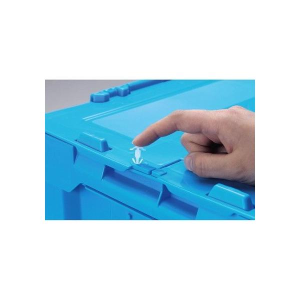 【特徴】●折たたみコンテナー蓋ロック用オプション●機密性保持に:リスロックを使用することにより、内容物の紛失防止や、機密性の保持に役立ちます。材質：●PPリスロック;締める;ロックする;