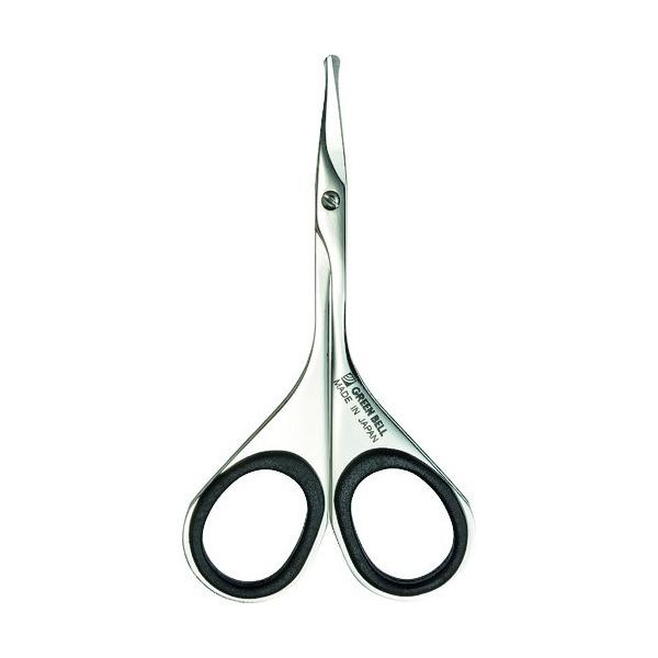 熟練のスペシャリストが一つ一つ丹念に仕上げた逸品 先端を丸く仕上げていますのでデリケートな部分のお手入れに最適。 細く短い毛も根元近くからカットできます。 匠の技  【サイズ】 95mm 【重量】 9g  【材質】刃部/ステンレス刃物鋼　リ...