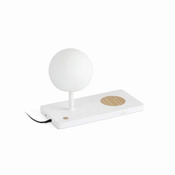 �S�[���L�A�C�����h NIKO LED White table lamp �z���C�g 300×220×145mm FA01007