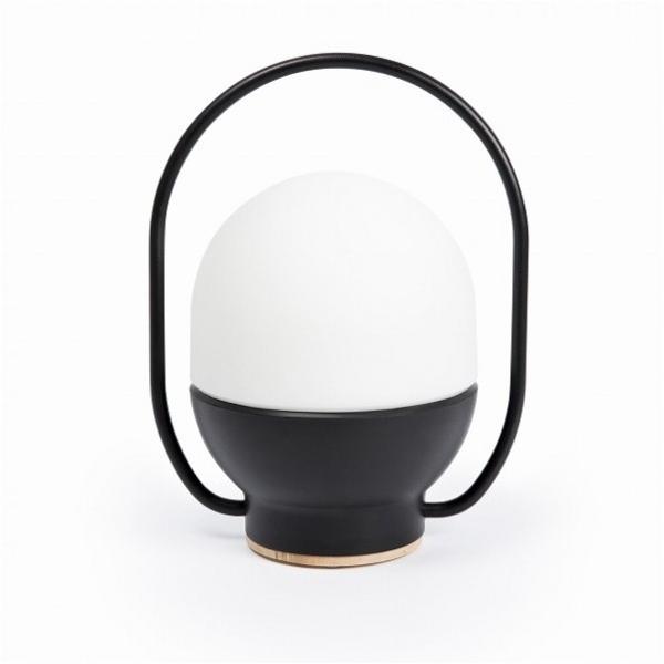 �S�[���L�A�C�����h TAKE AWAY LED Black portable lamp �u���b�N 118×200×118mm FA01016