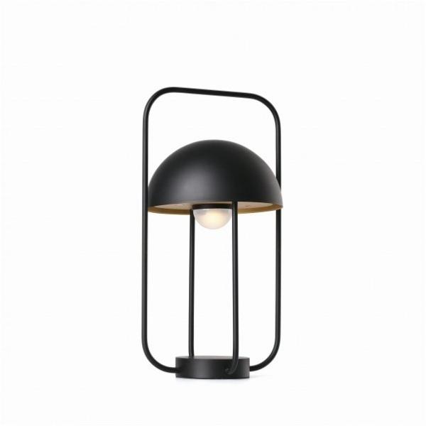 �S�[���L�A�C�����h JELLYFISH Black and gold portable lamp �u���b�N 170×310×170mm FA24523