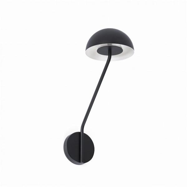 �S�[���L�A�C�����h PURE LED Black and off white wall lamp �u���b�N 150×410×180mm FA24528