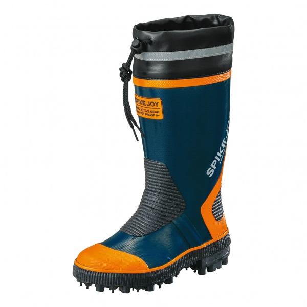 グリーンクロス 安全長靴 スパイクジョイ#5 ネイビー 3L 6300070284 1足