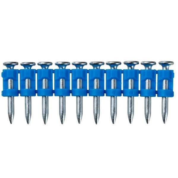 18V充電式コンクリート釘打機 NC1840DA対応 コンクリート釘 形名 C2625-2 コレット色 青 用途 コンクリート 寸法 長さ25mm×軸径Φ2.6mm×首下長さ24mm×頭径6.2mm 入り本数 1000本 (10連×100)...