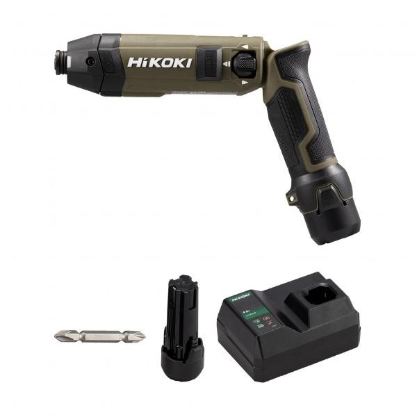 HiKOKI(ハイコーキ) 3.6V ペンインパクトドライバー 台数限定色 チャコール 電池2個・付 WH3DA(2JSGR)【HC2609ch】 WH3DA (2JSGR) 1台
