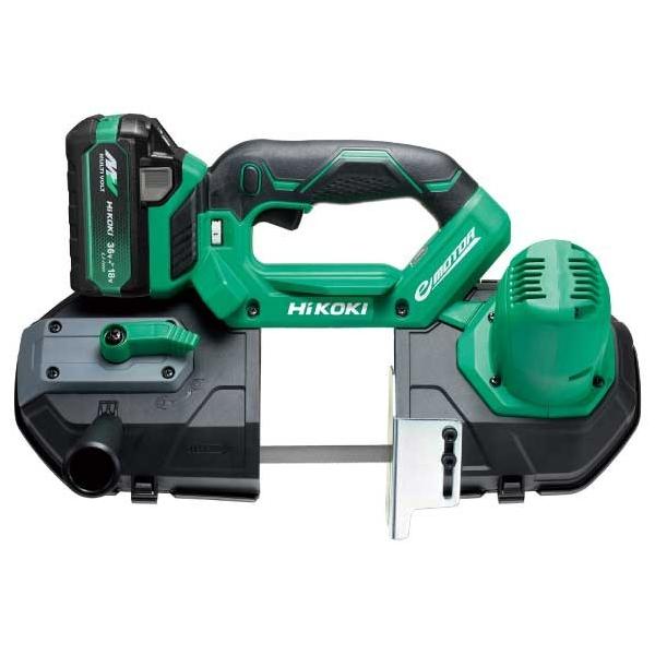 HiKOKI(ハイコーキ) 18V 14.4V 充電式 ロータリバンドソー 電池1個・充電器付 フルセット アグレッシブグリーン CB18DBL (S)(LXPKZ) 1台