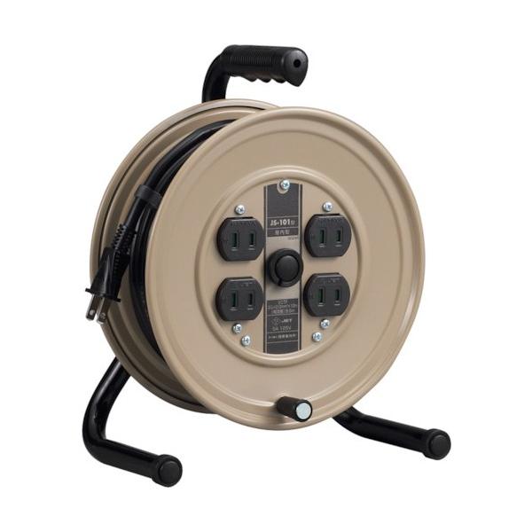 他サイト： ハタヤ(HATAYA) ハタヤJSリール単相100V10m JS-101 1点【2512DFD_3】の商品画像