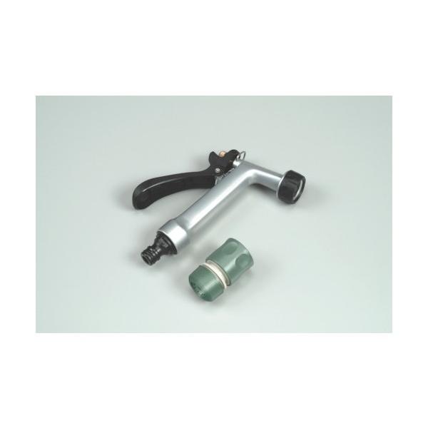 ■仕様 水の出方：シャワー〜ストレート（絞りとレバーの引き方で強さが変わります）  ■材質 アルミダイキャスト ノズル 散水用ノズル  【入数】 1点 LN1