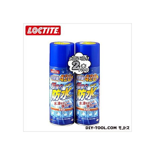 他サイト： ヘンケル ロックタイト超強力防水スプレー多用途 420ml×2 DBS-422の商品画像