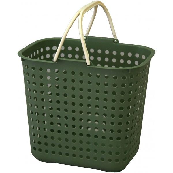 他サイト： 平和工業 ドットバスケット カーキ 315×440×392mmの商品画像