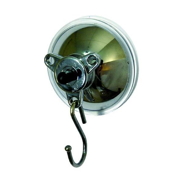 ■特徴 省スペース設計に室内はもちろん、車内やディスプレイなどにもご使用できます。  ■仕様 吸盤式  ■材質 塩化ビニル●ＡＢＳ樹脂   【サイズ】 φ66 【カラー】 シルバー KTC1