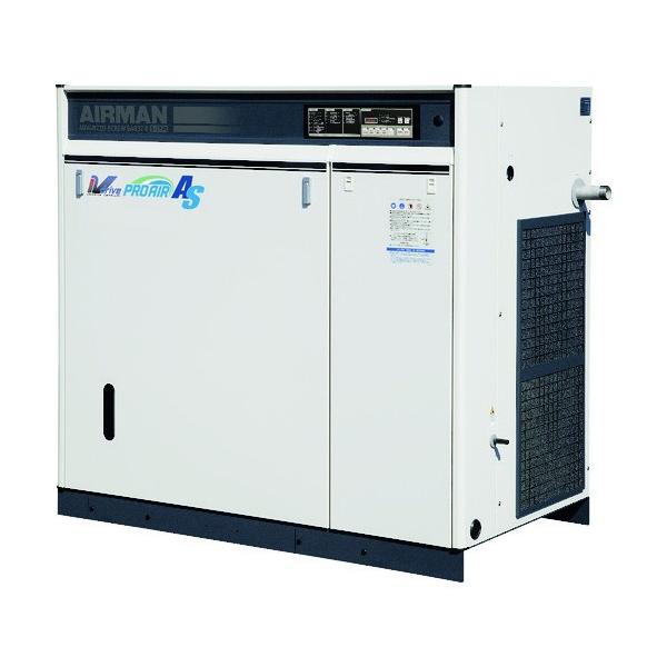 AIRMAN 北越工業 スクリューコンプレッサ ドライヤ無 37KW SAS37V-E 