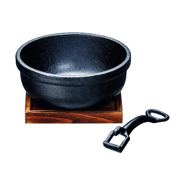 イシガキ産業 プログレード 鉄鋳物ビビンバ鍋 18cm 3977