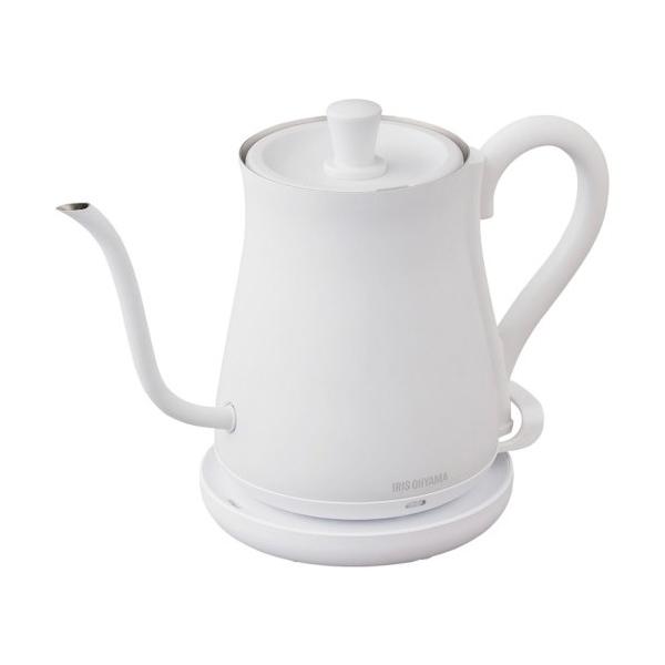 他サイト： アイリスオーヤマ ドリップケトル ホワイト IKE-C600-Wの商品画像