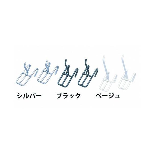 他サイト： アイリスオーヤマ メッシュパネルフック30mm ブラック MPA-F3の商品画像