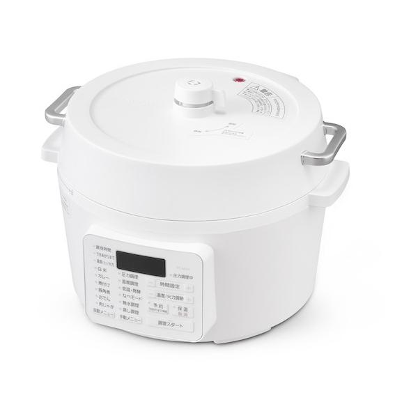アイリスオーヤマ 516393 電気圧力鍋 4.0L ホワイト 4L PC-MA4-W (516393) 1点