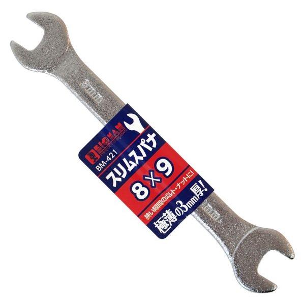 BIGMAN スリムスパナ 8×9 BM-421 1