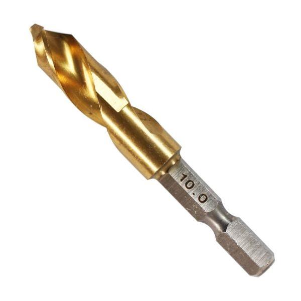 他サイト： iHelp 六角軸ショートドリル鉄工用 10.0mm 1本の商品画像