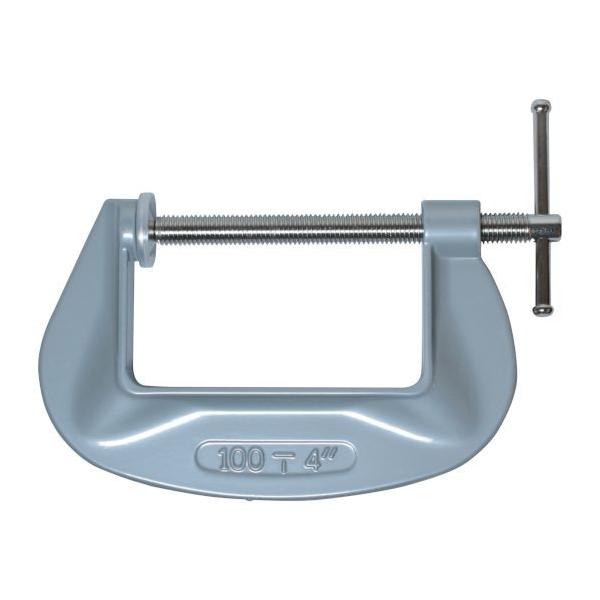 BIGMAN シルバーC型クランプ 100mm 1個