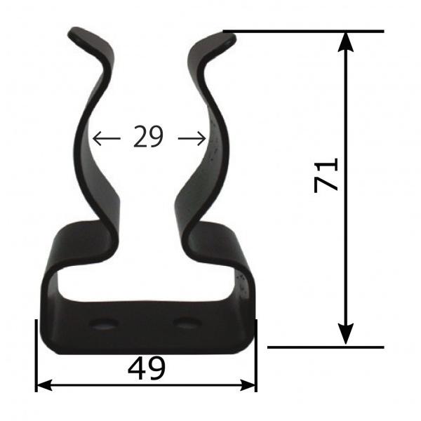 剣先スコップなどを壁掛・自立させるための受け金具です。 ※こちらの商品は代表(共通)画像を使用しております。 岩崎製作所IWA 岩崎 消防 防災 災害 火事 ホース 金具 配管 ポンプ 安全 火災 対策 媒介 部品 船舶 配管 農水 散水 ...