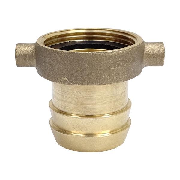 岩崎製作所 黄銅製 ポリパイプカップリング 女(PFネジ) 女のみ 41PA025B