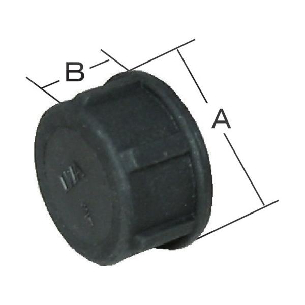 岩崎製作所 樹脂(PP)製 キャップ 49CAP20P 1点