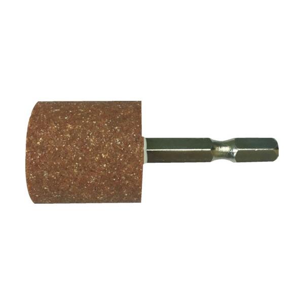 他サイト： イチネンMTM リリーフ 軸付砥石 金属用 円筒型 27801の商品画像