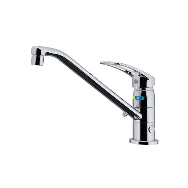 カクダイ シングルレバー混合栓(分水孔つき)(寒冷地用) 117-054K カクダイ シングルレバー混合栓(分水孔つき)(寒冷地用) 117-054K