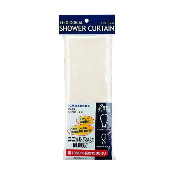 材質:EVAC ●ユニットバス用 ●サイズW1350×H1500ミリ ●フック付き シャワーカーテン 防水カーテン ユニットバスカーテン  【サイズ】 W1350×H1500ミリ 【入数】 1個 2493