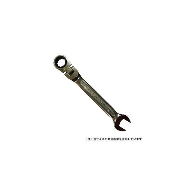 京都機械工具 KTC ギアレンチ 首振りコンビ LMSR1-17F-F (レンチ 