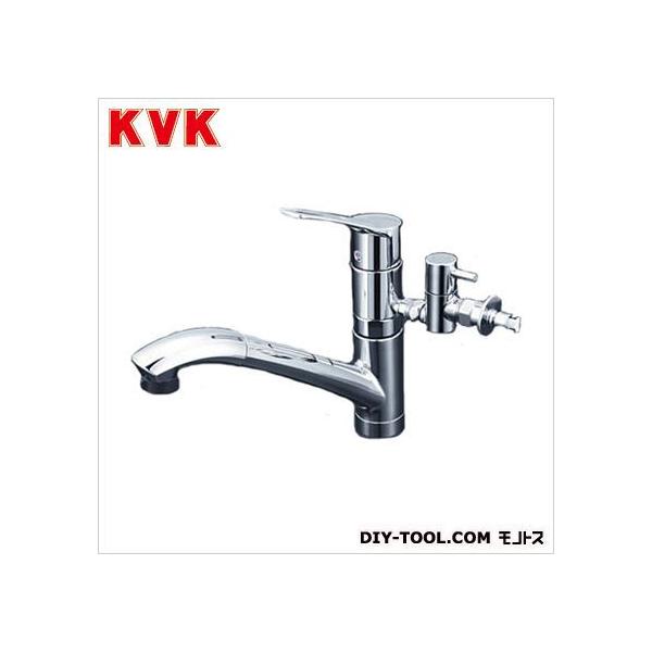 KVK 流し台用シングルレバー式シャワー付混合栓(分岐止水栓付