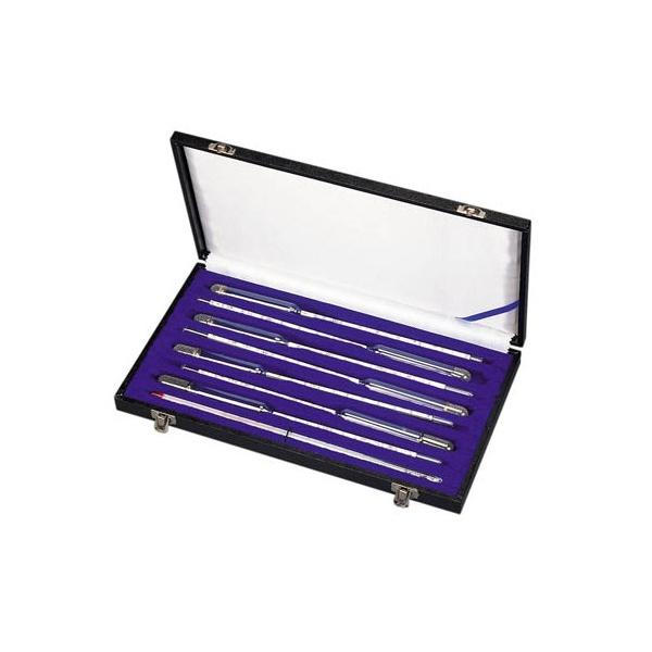 ※東京都計量検定所の検定証印付です。 ●目盛範囲:1.400〜1.600 ●全長:約300mm ●最小目盛:0.002 ●材質:ガラス ※代表画像です。 ケースは付属しません。 比重計  【入数】 1個