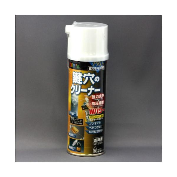 【商品説明】 強力洗浄(汚れをキレイに)+高圧噴射(ホコリ・ゴミを除去)のWパワー 鍵の作動不良の原因になっているベタついた油汚れ等を強力に洗浄しキレイにします。 浸透性の高い揮発性溶剤がすみずみまで洗浄し、高圧噴射でホコリやゴミを除去しま...