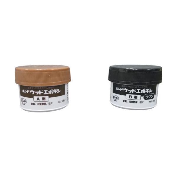 他サイト： コニシ ボンド ウッドエポキシ 割れ・カケ・穴うめ補修 ラワン 90g #26156の商品画像