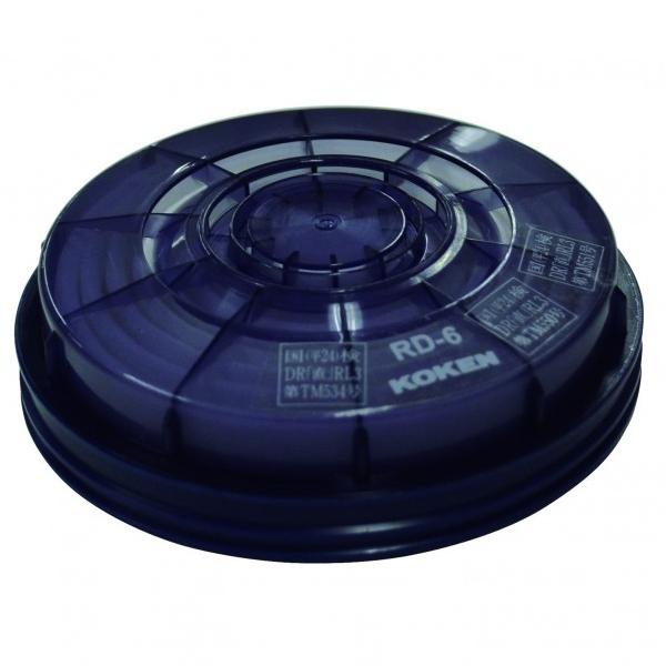 他サイト： 興研 防じんマスク用交換フィルター アルファリングフィルタ(1組) RD-6の商品画像