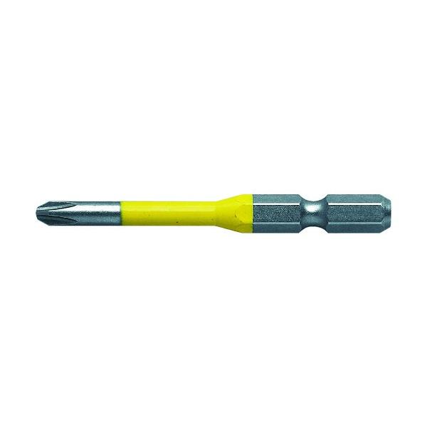 他サイト： アネックス カラービット段付 黄 (+2×65) ACMD-2065の商品画像
