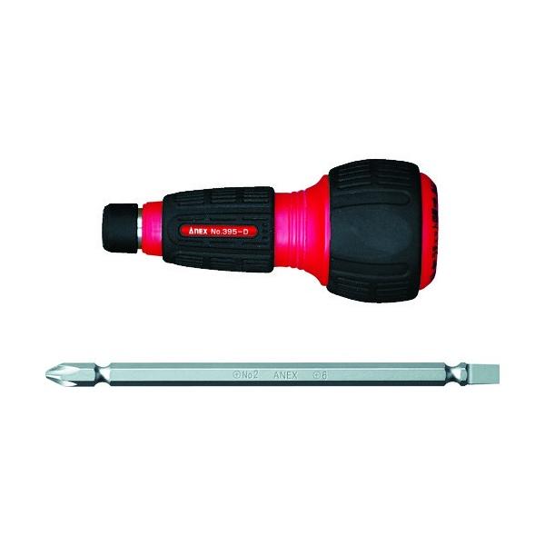 他サイト： アネックス クイックボール60ラチェットドライバー ＋2＊?6 395-D 1点の商品画像