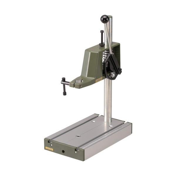 【特長】 ミニルーターを装着すると穴あけ作業が手軽に。  別売オプションと組み合わせる事で精密な穴あけ作業が可能。  【用途】 ミニルーター専用ドリルスタンド。  穴あけ作業に。  【仕様】 ・上下スライド:30mm ・機能:穴あけの深度調...