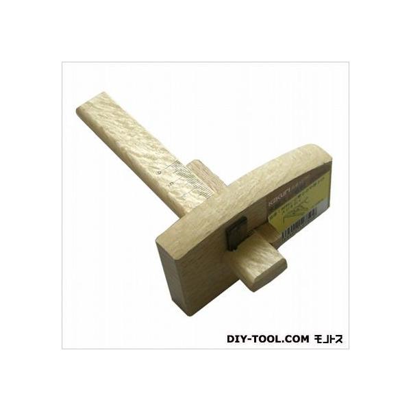 角利産業 木製スジ毛引 サイズ:本体/90mm、目盛り/60mm 12750 0