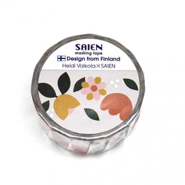 SAIEN }XLOe[v Heidi Valkola wCfBE@R Flowers 20mmx5m TR-4013