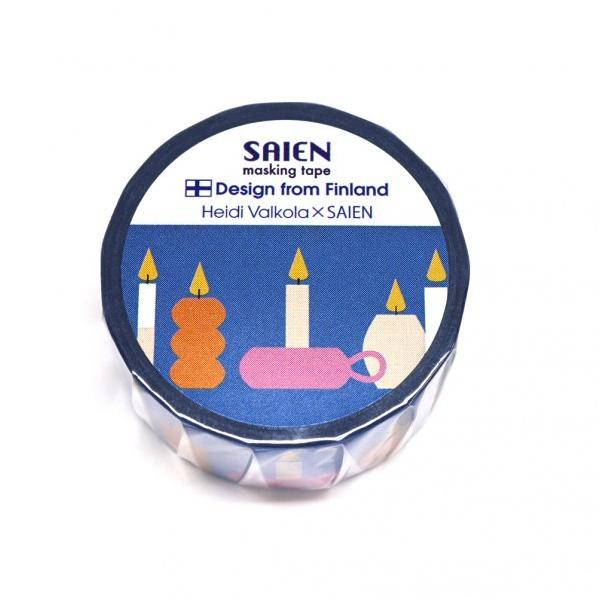 SAIEN }XLOe[v Heidi Valkola wCfBE@R Candles 20mmx5m TR-4021