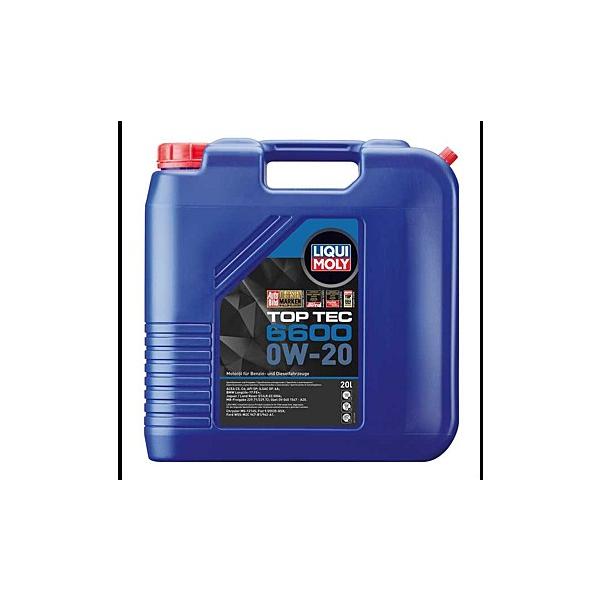 LIQUI MOLY トップテック6600 0W20 20Lの魅力解説