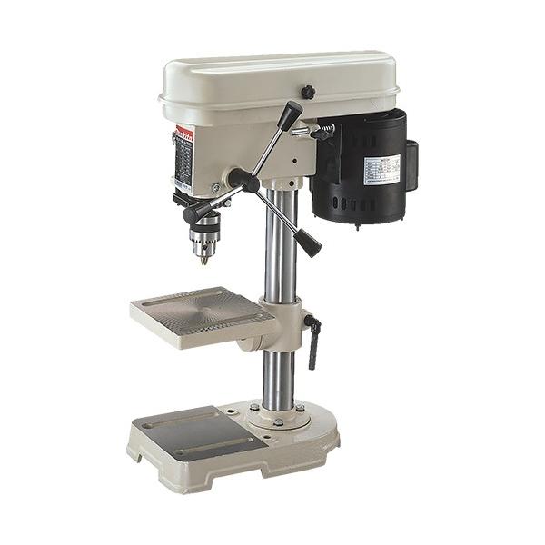 ●最大穴あけ能力（mm）:鉄工/13、木工/24 ●回転数（min-1）:570、890、1300、1900、2670（50Hz）、690、1070、1560、2280、3200（60Hz） ●振り:208mm ●フトコロ:104mm ●チ...