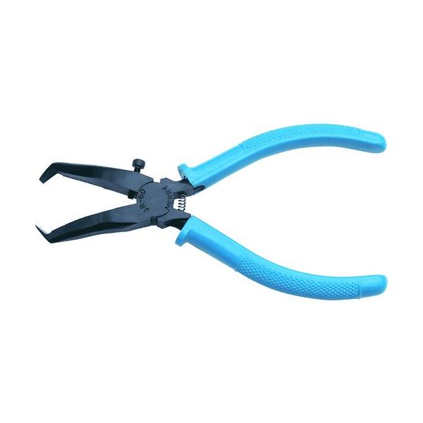 ■特徴 自動車ドアパネルのウェザーストップ止めのクリップ、ボンネットの水切りモール止めクリップ、内張りに使われている平頭のクリップが楽に外せます。 軸をしっかりつかむので、クリップの外観をいためません。 ■用途 自動車関連。 クリップの取り...