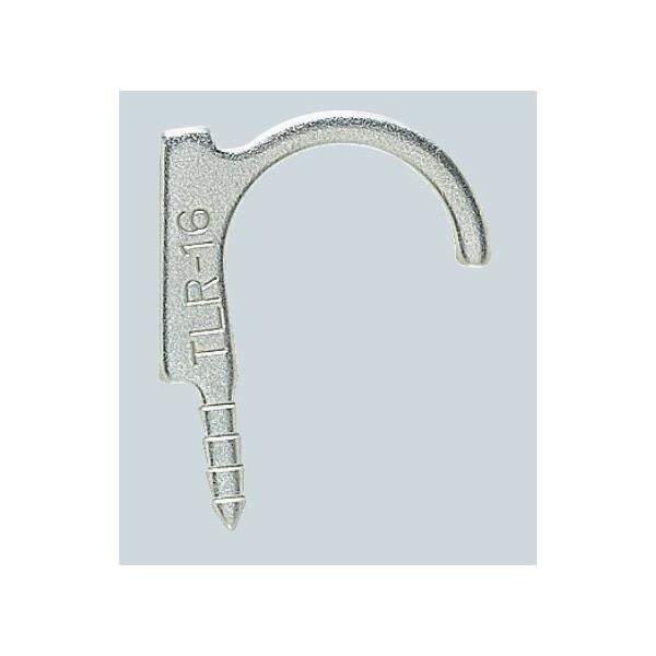 ●CD管・PF管を露出配管する場合の固定に使用します。 _x000D_ ●打ち込むだけでガッチリ固定できます。 ●管の仮固定ができます。   【入数】 1個 TLR14L