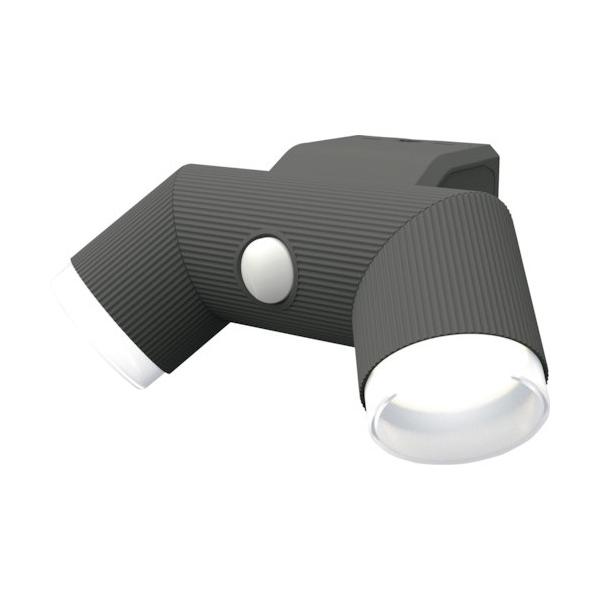 他サイト： ムサシ 4.5W×2灯 乾電池式シンプルスタイルセンサーライト LED-CY260の商品画像