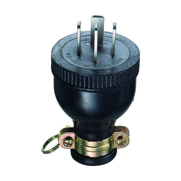 他サイト： 明工社 ゴムプラグ接地３Ｐ 110 x 54 x 55 mm MP2526の商品画像