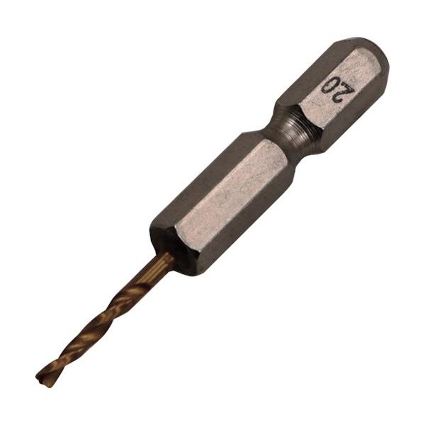他サイト： イチネンアクセス(ツール) ＃26840 2本組 六角軸ショートト゛リル 2.0mm 2.0mm 1点の商品画像